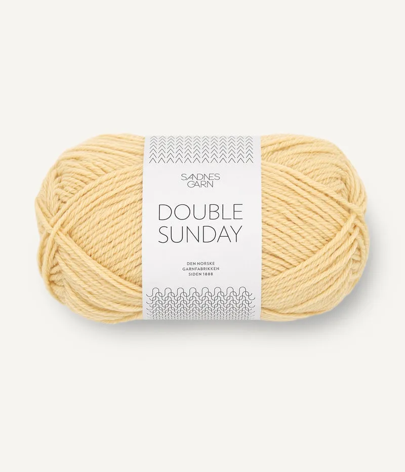 DOUBLE SUNDAY SANDNES GARN