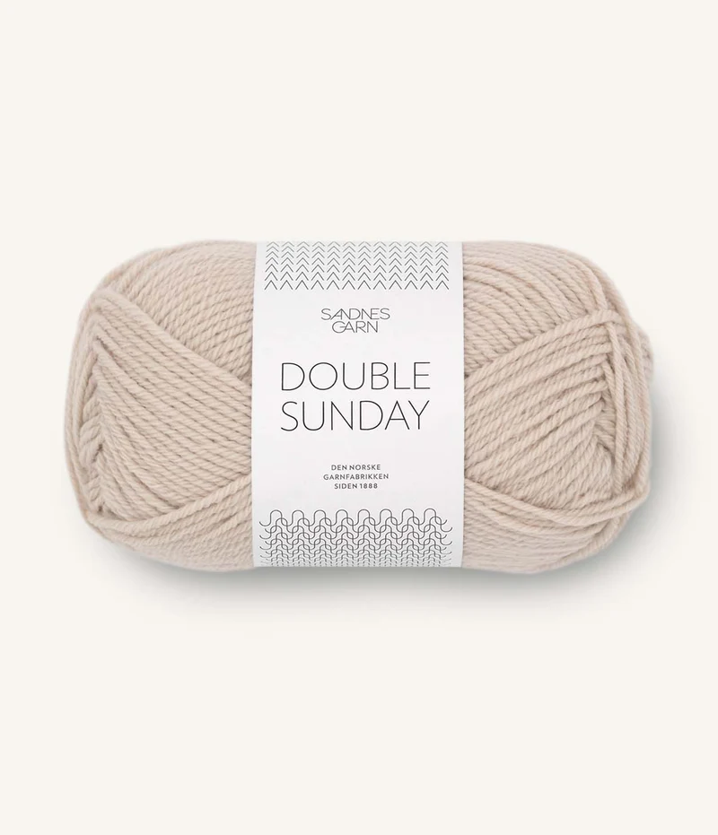 DOUBLE SUNDAY SANDNES GARN