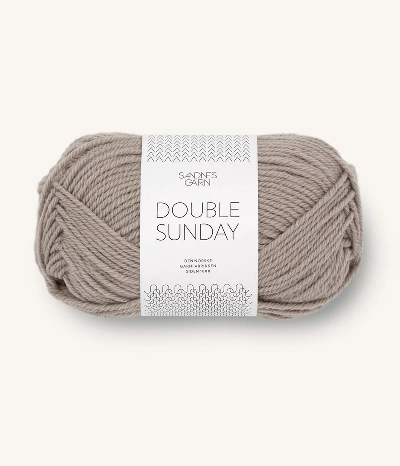 DOUBLE SUNDAY SANDNES GARN