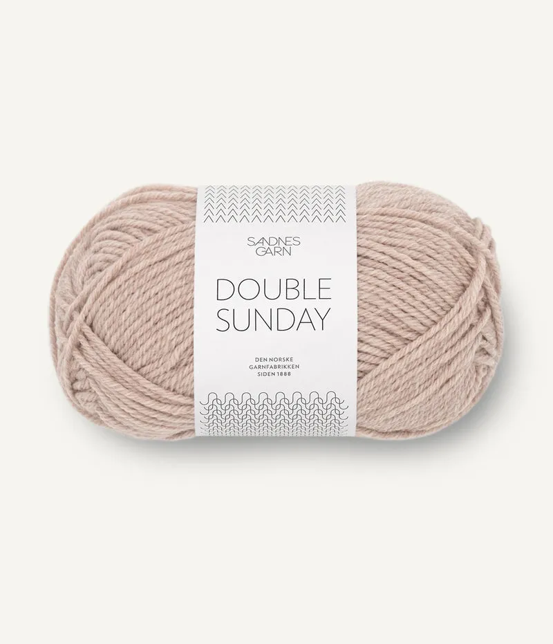 DOUBLE SUNDAY SANDNES GARN