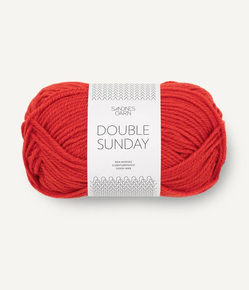 DOUBLE SUNDAY SANDNES GARN