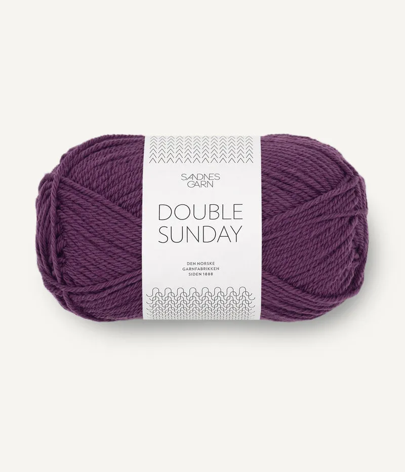 DOUBLE SUNDAY SANDNES GARN