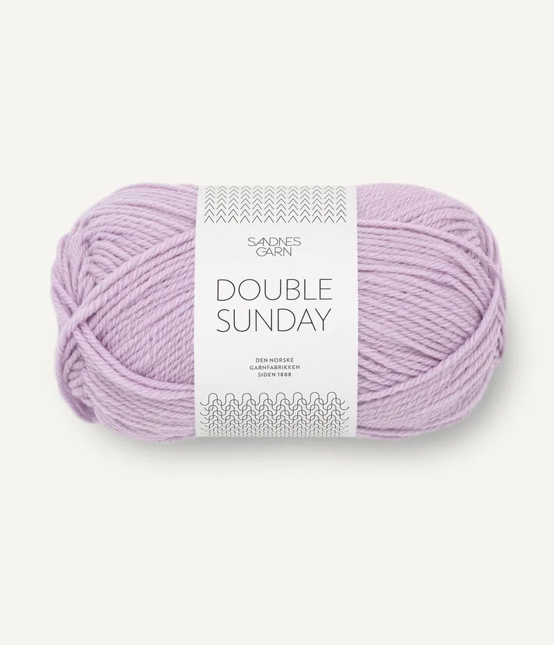 DOUBLE SUNDAY SANDNES GARN