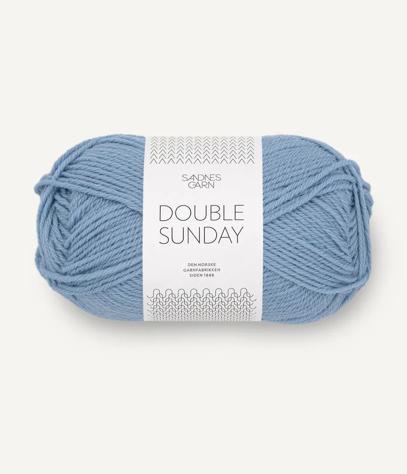 DOUBLE SUNDAY SANDNES GARN