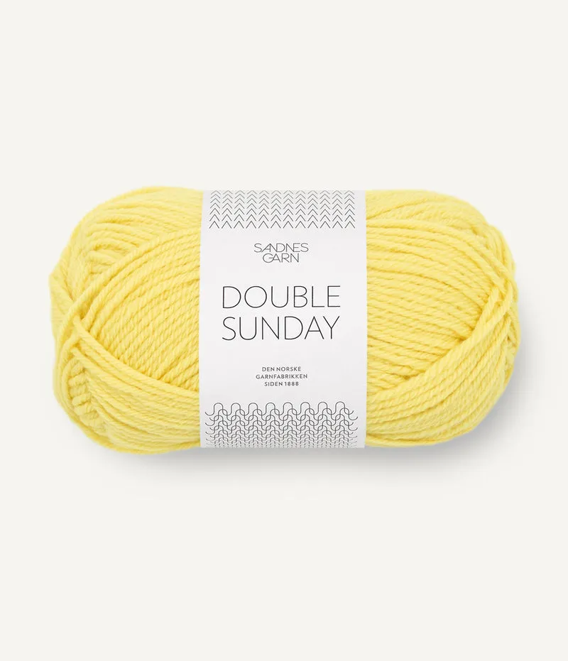 DOUBLE SUNDAY SANDNES GARN