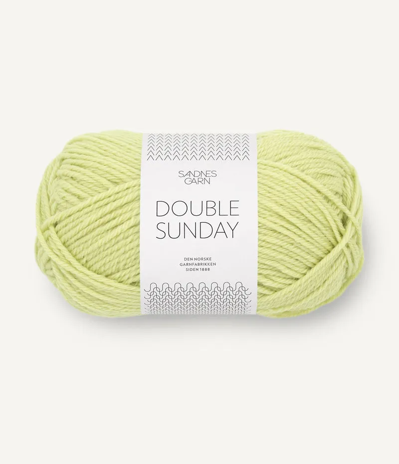 DOUBLE SUNDAY SANDNES GARN