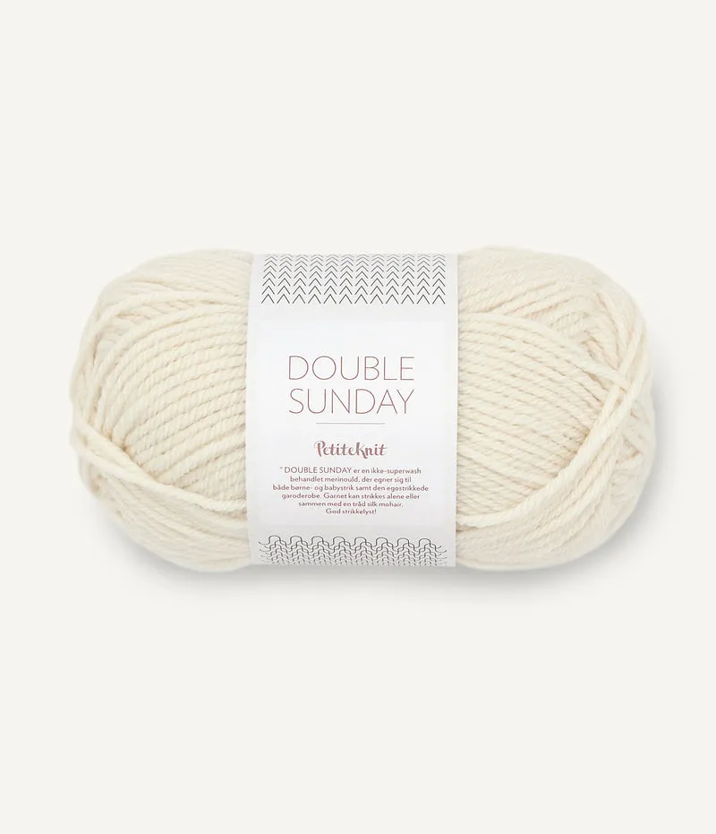 DOUBLE SUNDAY SANDNES GARN