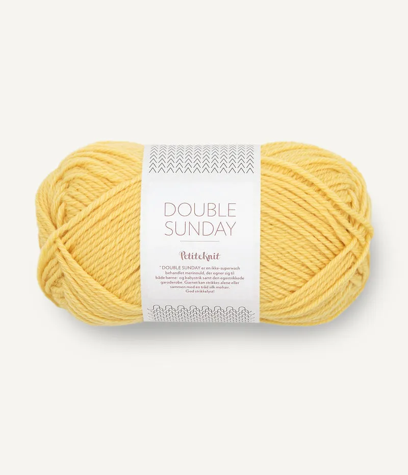 DOUBLE SUNDAY SANDNES GARN