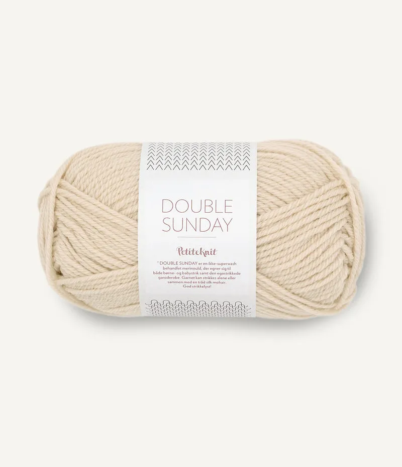 DOUBLE SUNDAY SANDNES GARN