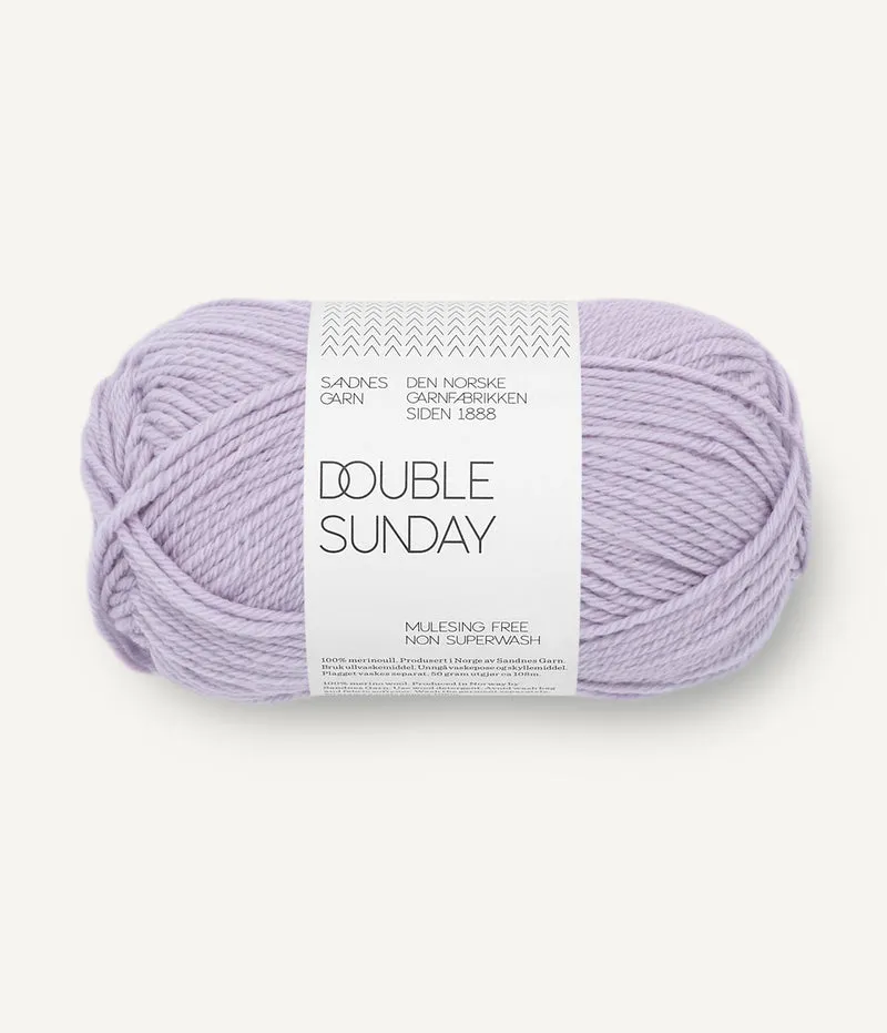 DOUBLE SUNDAY SANDNES GARN