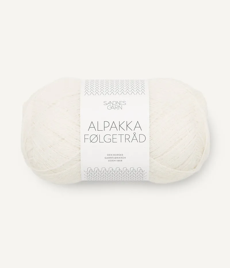 ALPAKKA FOLGETRAD SANDNES GARN
