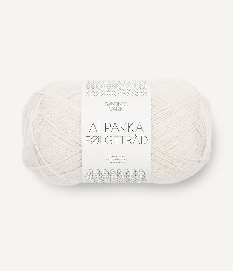 ALPAKKA FOLGETRAD SANDNES GARN