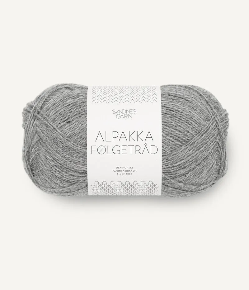 ALPAKKA FOLGETRAD SANDNES GARN