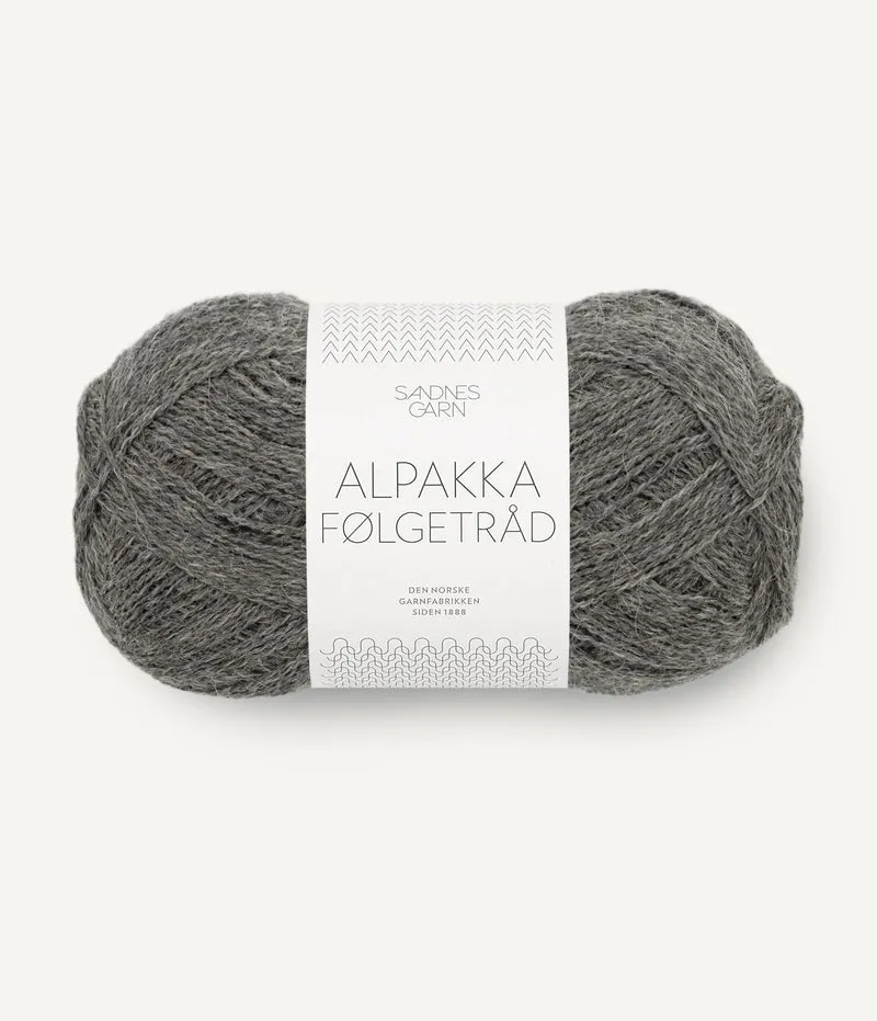 ALPAKKA FOLGETRAD SANDNES GARN