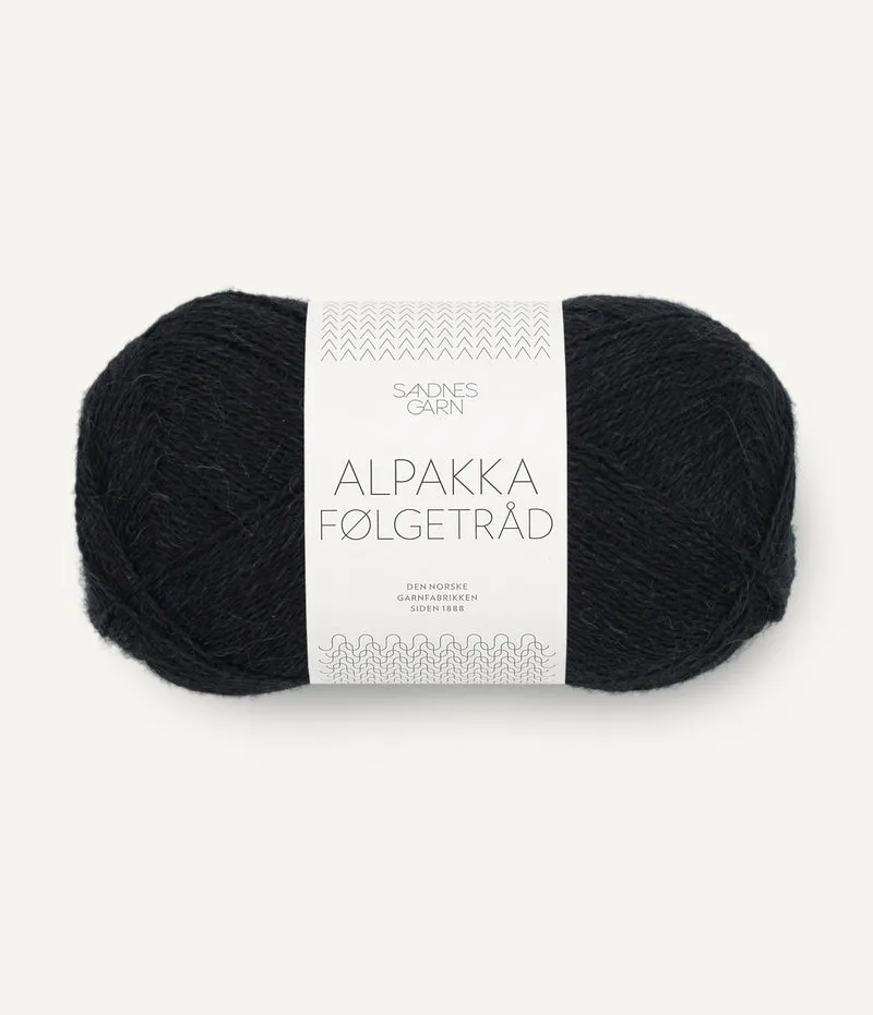 ALPAKKA FOLGETRAD SANDNES GARN