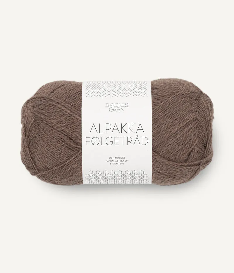 ALPAKKA FOLGETRAD SANDNES GARN