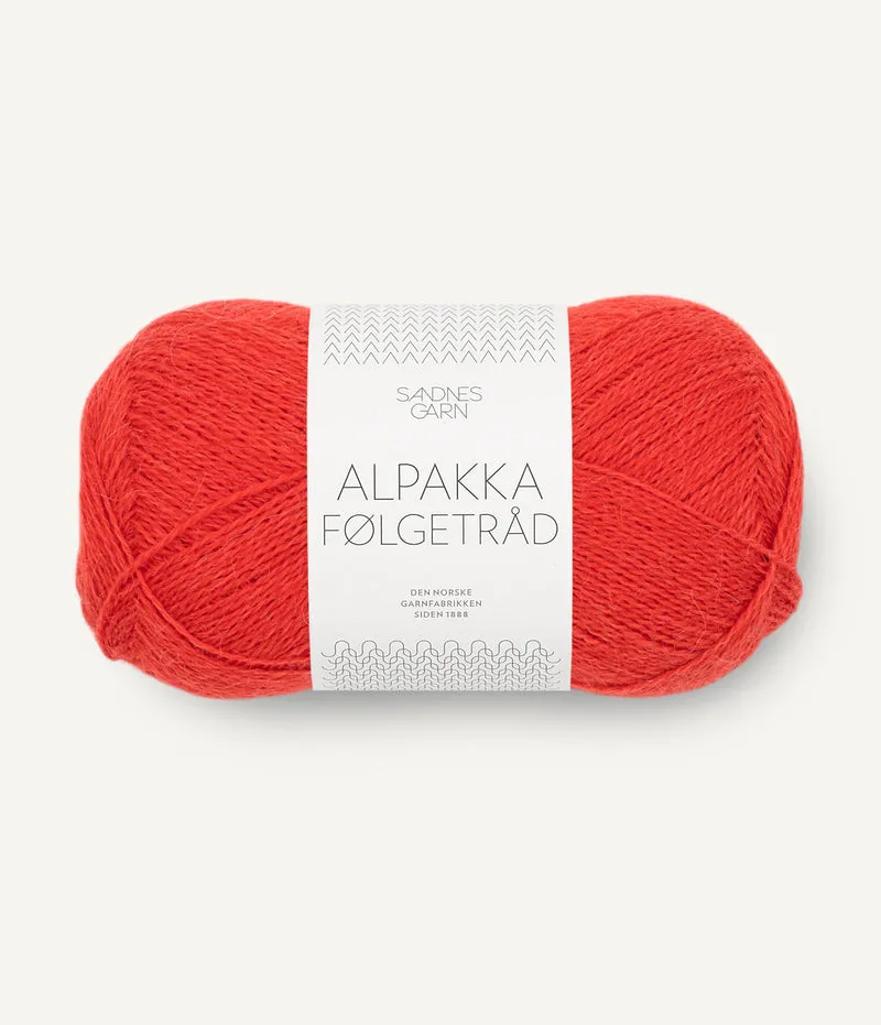 ALPAKKA FOLGETRAD SANDNES GARN