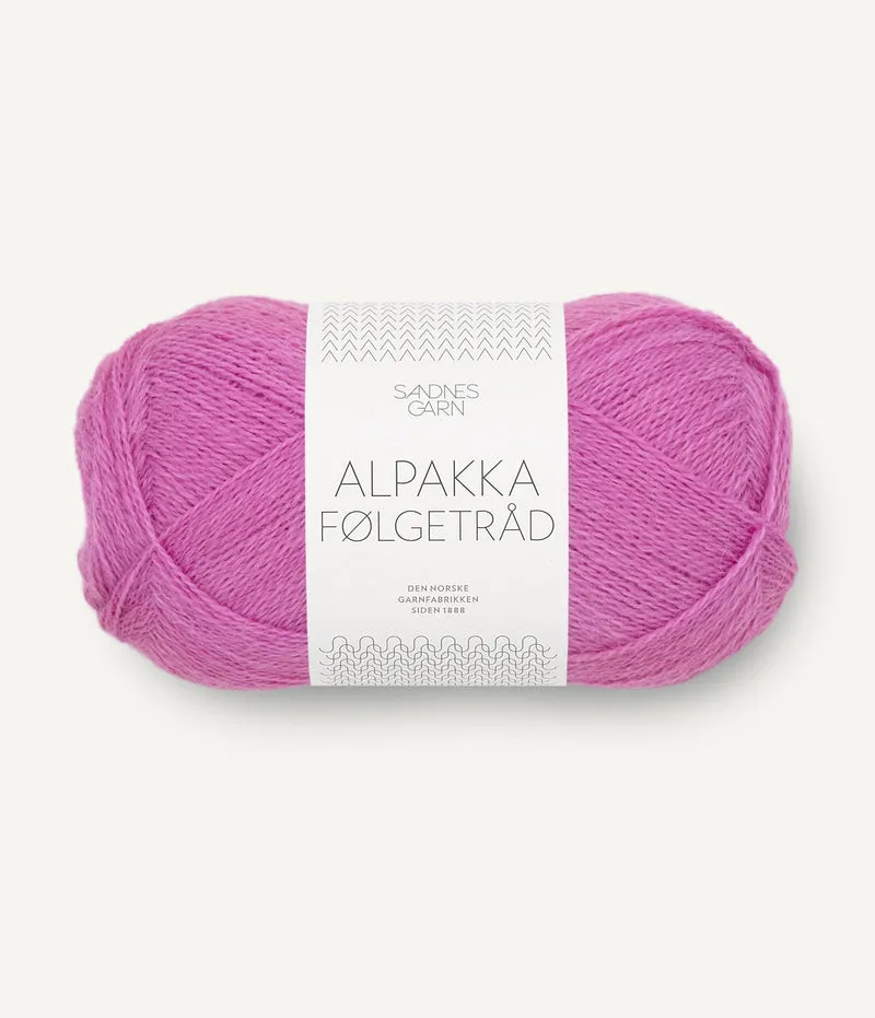 ALPAKKA FOLGETRAD SANDNES GARN