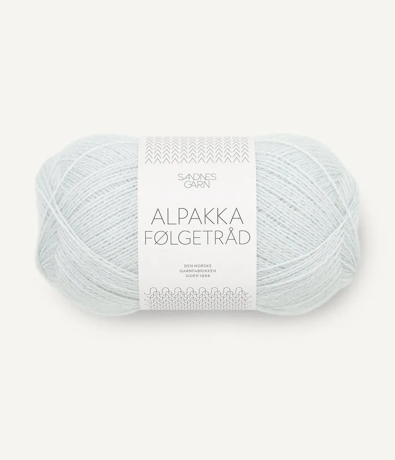 ALPAKKA FOLGETRAD SANDNES GARN