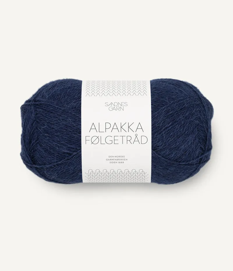 ALPAKKA FOLGETRAD SANDNES GARN