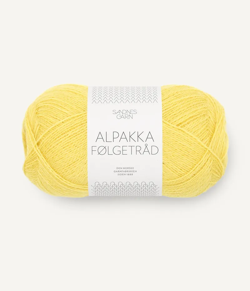 ALPAKKA FOLGETRAD SANDNES GARN