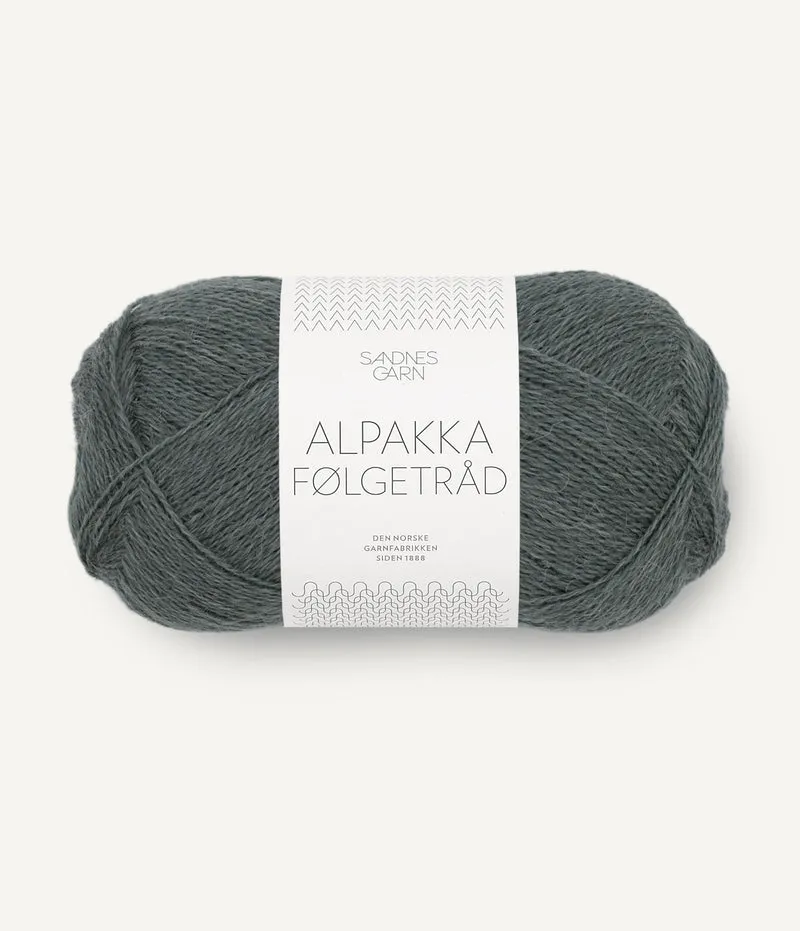 ALPAKKA FOLGETRAD SANDNES GARN