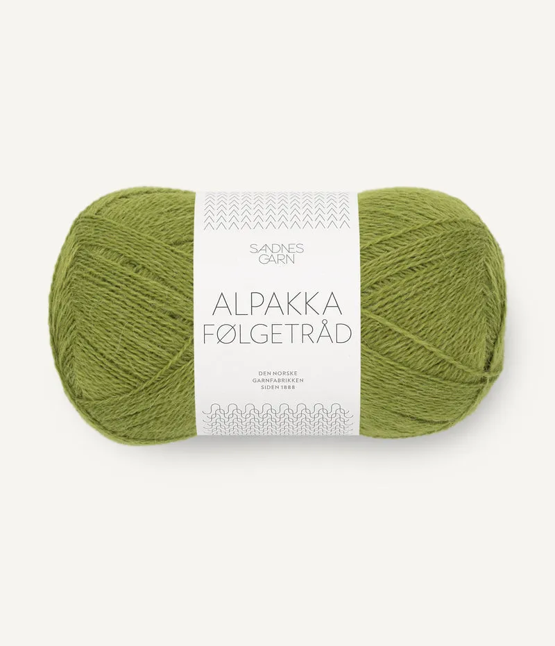 ALPAKKA FOLGETRAD SANDNES GARN