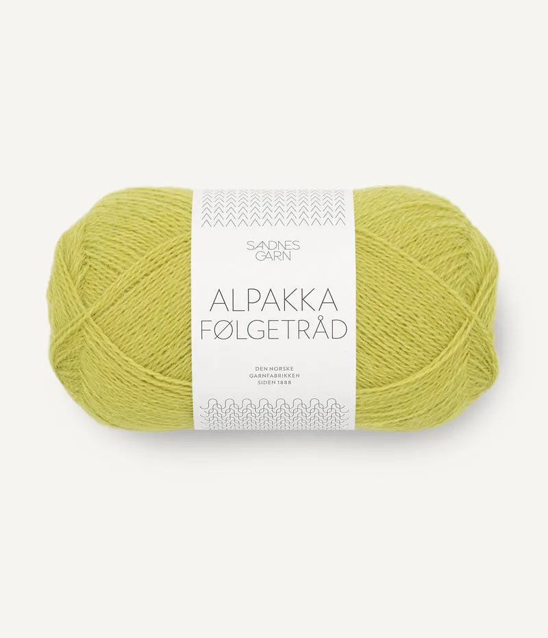 ALPAKKA FOLGETRAD SANDNES GARN