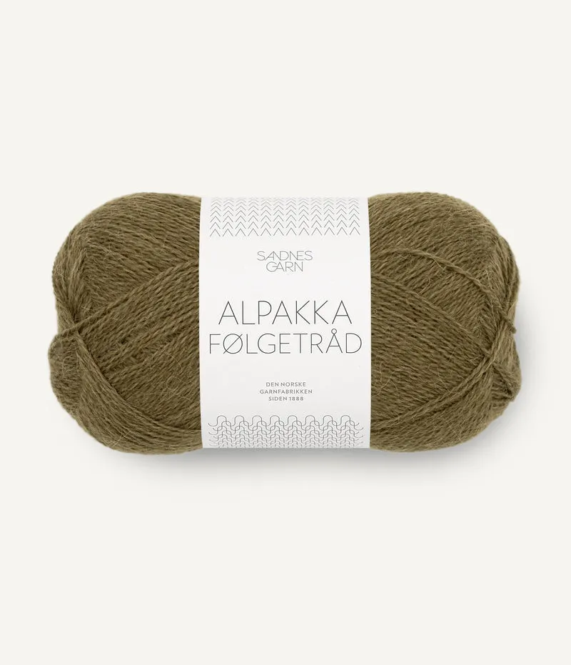 ALPAKKA FOLGETRAD SANDNES GARN
