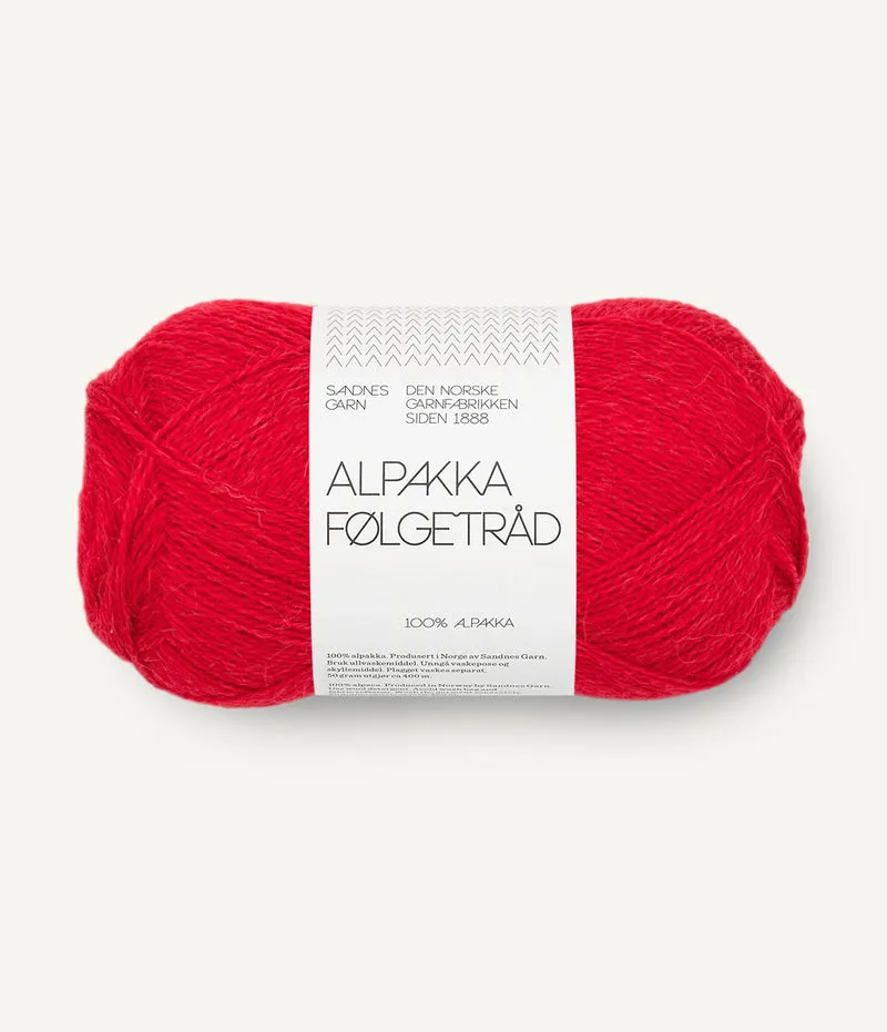 ALPAKKA FOLGETRAD SANDNES GARN