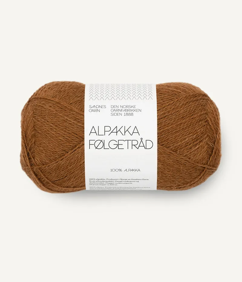 ALPAKKA FOLGETRAD SANDNES GARN