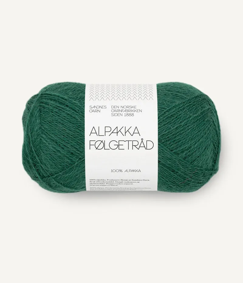 ALPAKKA FOLGETRAD SANDNES GARN