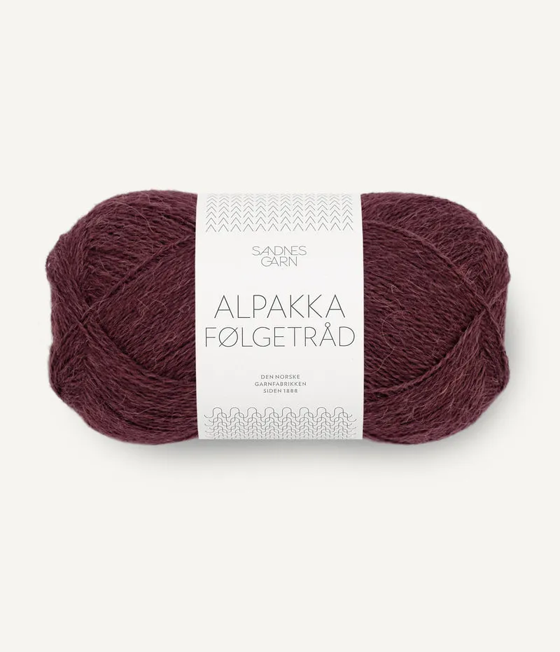 ALPAKKA FOLGETRAD SANDNES GARN