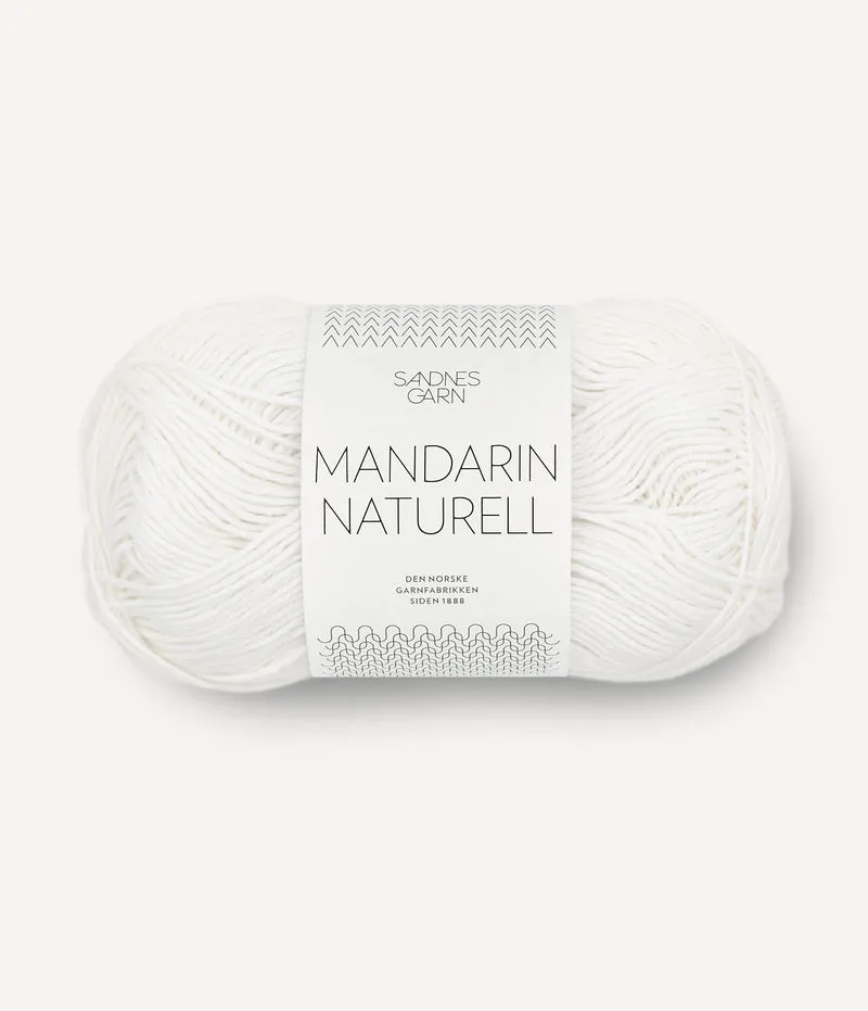 MANDARIN NATURELL SANDNES GARN