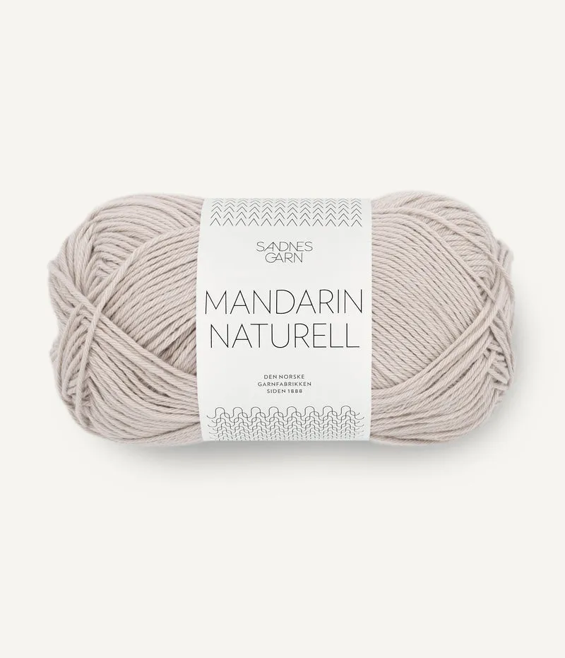 MANDARIN NATURELL SANDNES GARN