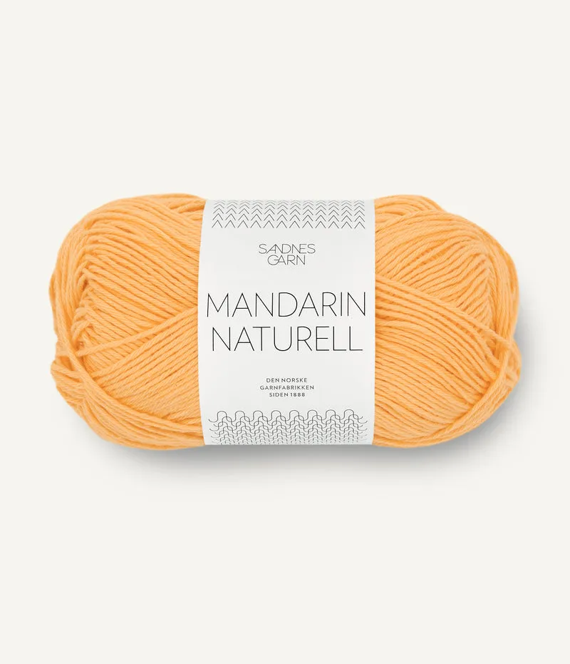 MANDARIN NATURELL SANDNES GARN