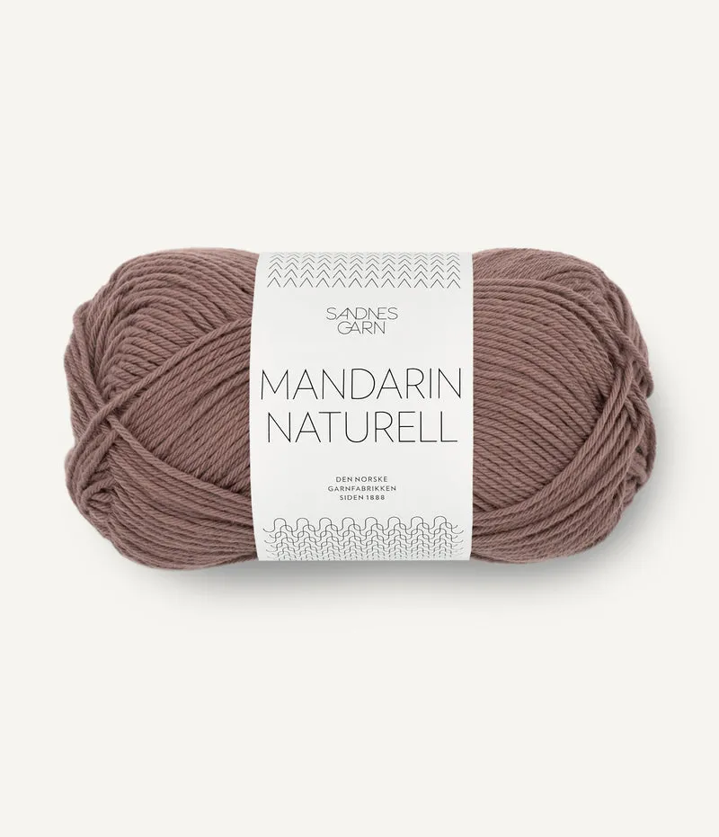 MANDARIN NATURELL SANDNES GARN