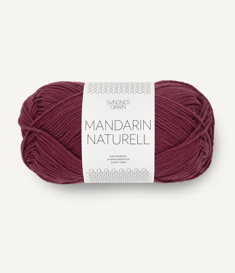 MANDARIN NATURELL SANDNES GARN