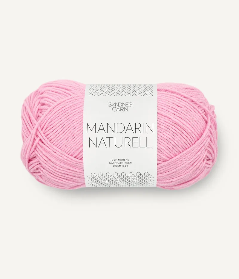 MANDARIN NATURELL SANDNES GARN