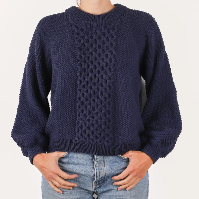 Yarn and Colors „Oh Honey“ Pullover-Strickanleitung (digital)