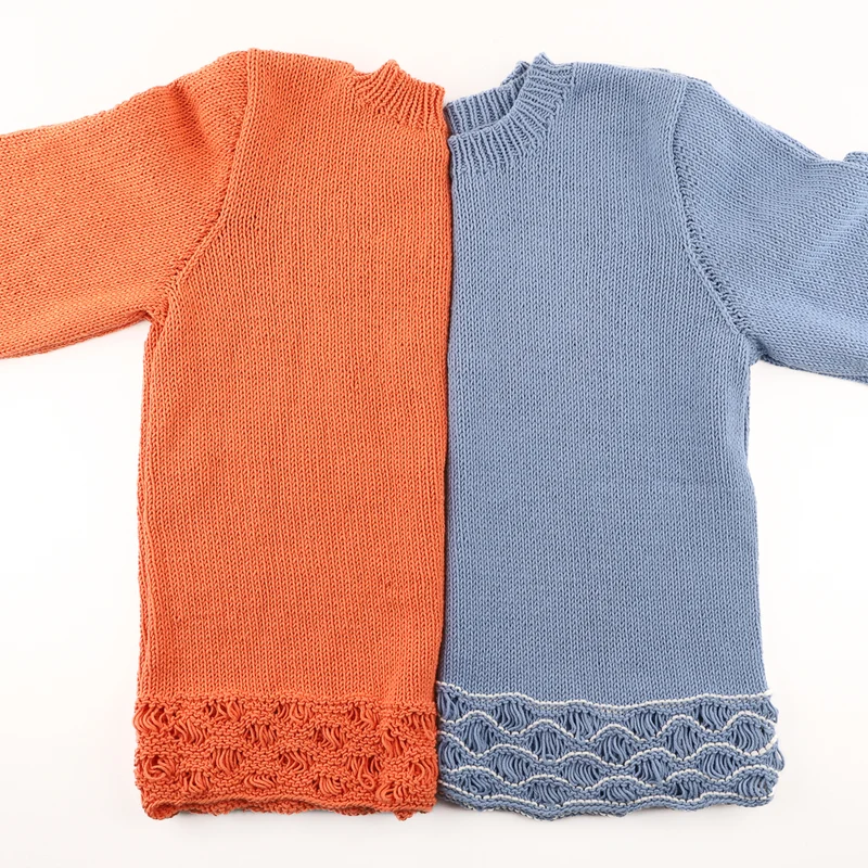Strickanleitung „Yarn and Colors By the Sea Sweater“ (digital)