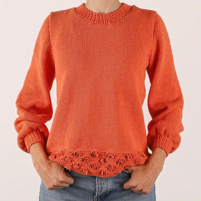 Strickanleitung „Yarn and Colors By the Sea Sweater“ (digital)
