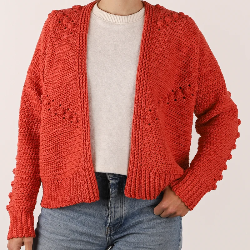 Yarn and Colors „Brick Cardigan“ – Häkelanleitung (digital)