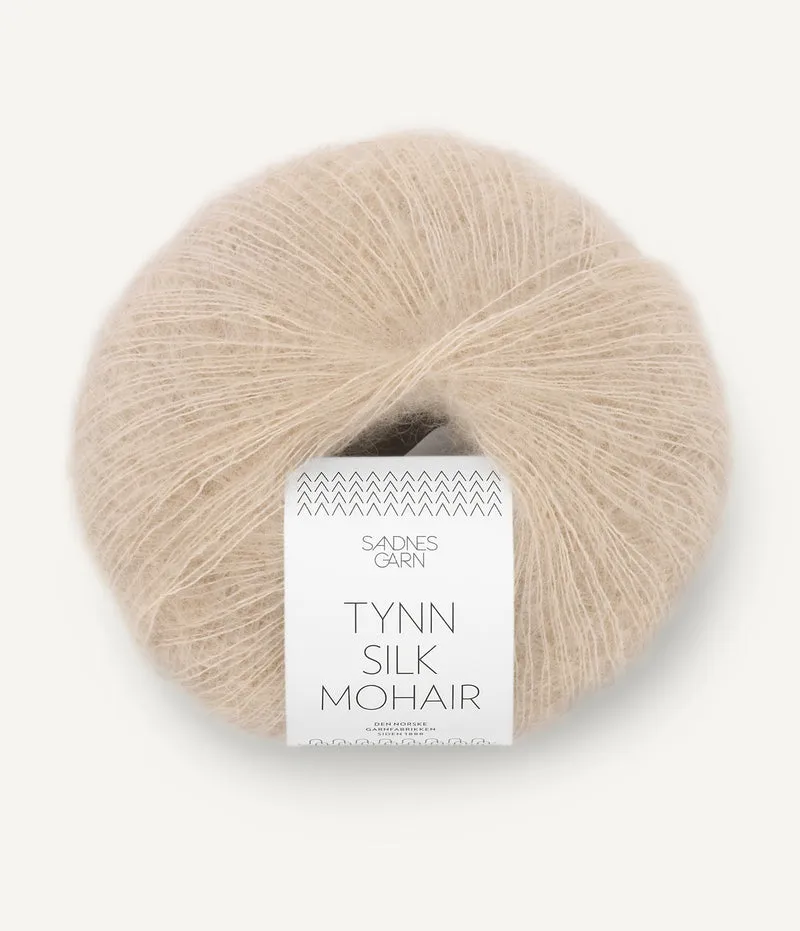 TYNN SILK MOHAIR SANDNES GARN