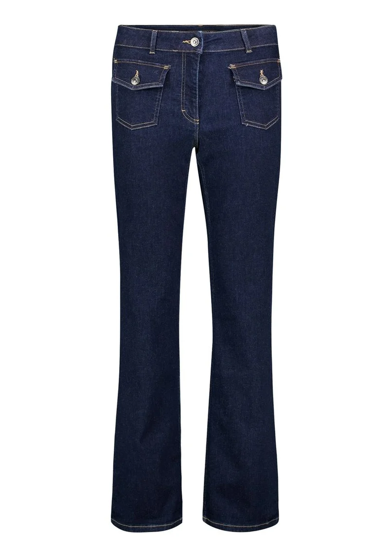 Flared Cut-Jeans