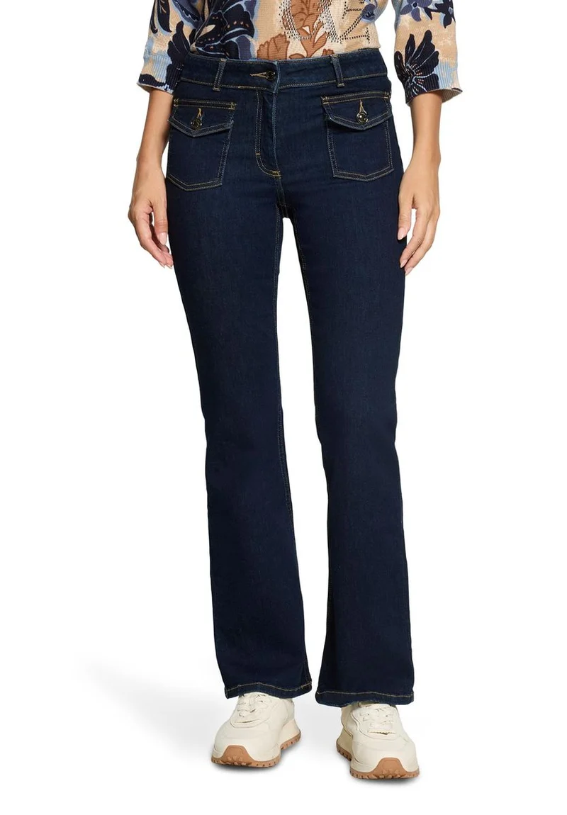 Flared Cut-Jeans
