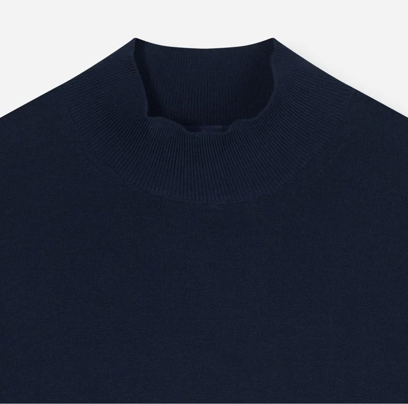 Mock Neck Strick