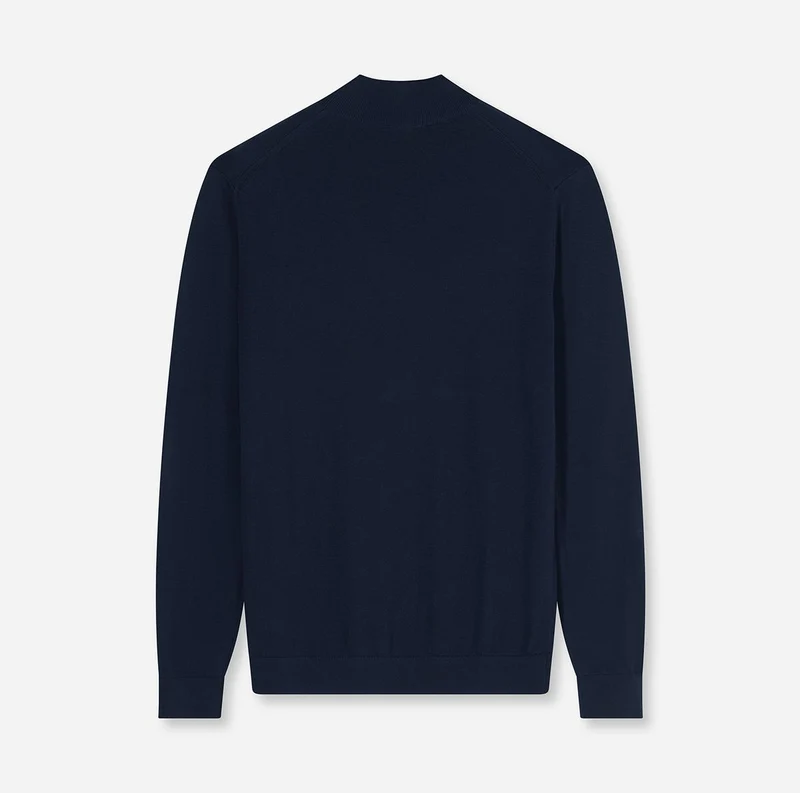 Mock Neck Strick