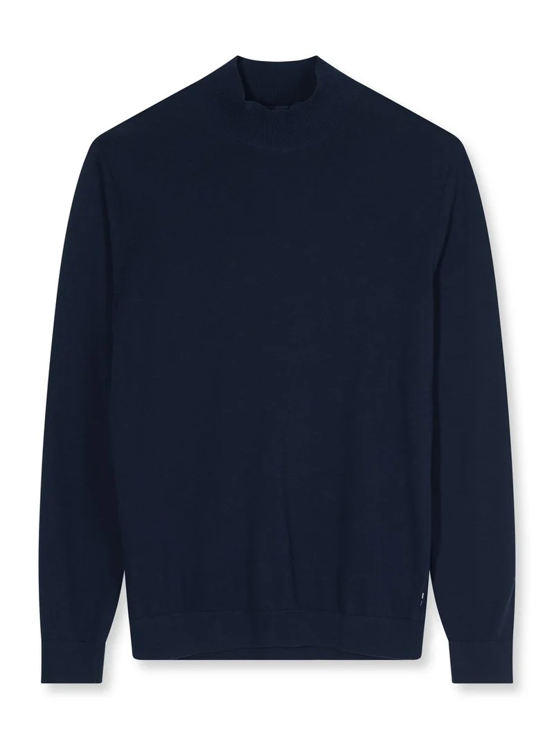 Mock Neck Strick