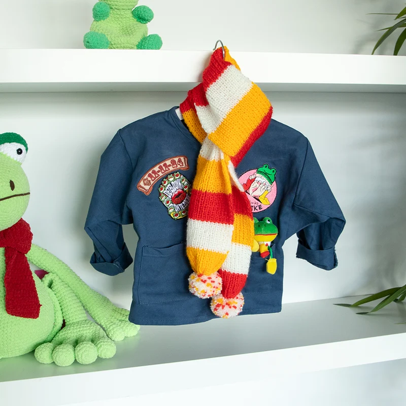 Strickpakete für Karnevalsschals für deine Stadt (Kinder)